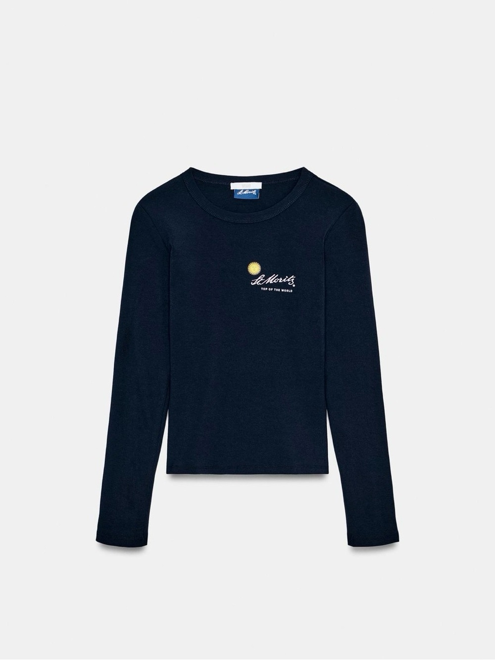 Zara ST. MORITZ EMBROIDERED T-SHIRT - Picture 3 of 8